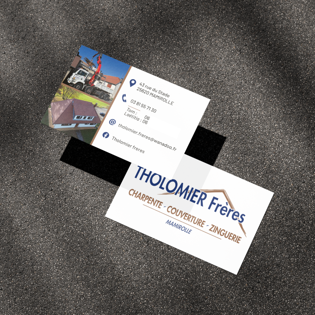 Cartes de visite_Tholomier Frères